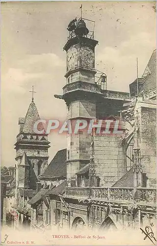 Cartes postales Troyes Beffroi de St Jean
