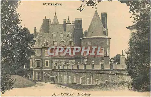 Cartes postales Randan Le Chateau