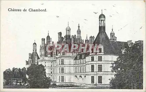 Cartes postales Chateau de Chambord
