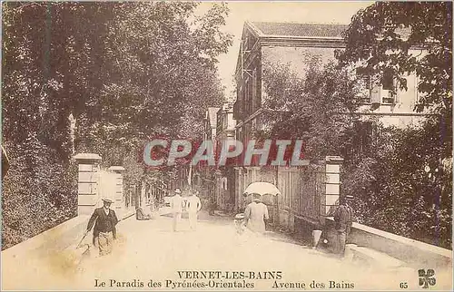 Cartes postales Vernet les Bains Le Paradis des Pyrenees Orientales