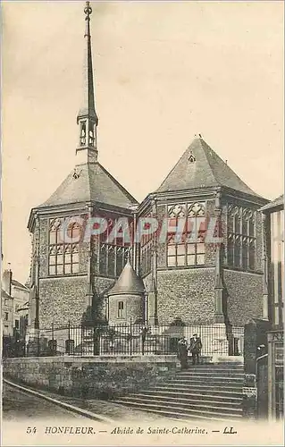 Cartes postales Honfleur Abside de Sainte Catherine