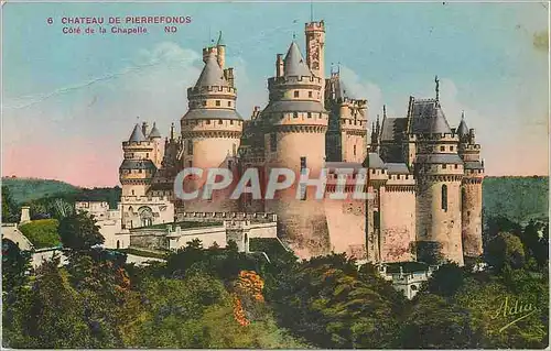 Ansichtskarte AK Chateau de Pierrefonds Cote de la Chapelle