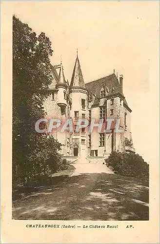 Cartes postales Chateauroux Indre Le Chateau Raoul