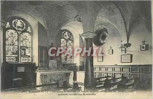 Cartes postales Redon Institution St Sauveur Chapelle