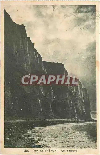 Cartes postales Le Treport Les Falaises