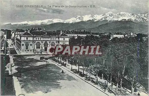 Cartes postales Grenoble La Place de la Constitution