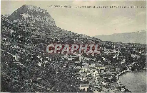 Cartes postales Grenoble La Tronche et le St Eynard vus de la Bastille