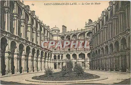 Cartes postales Saint Germain en Laye La Cour du Musee