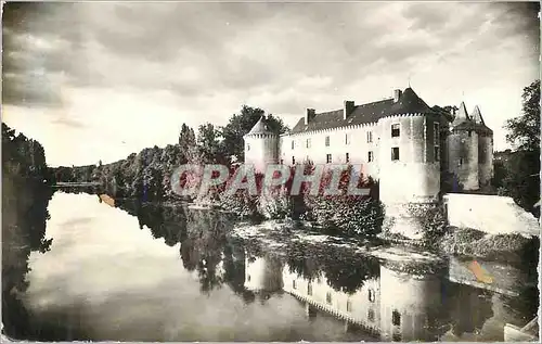 Moderne Karte La Guerche Le Chateau sur les bords de la Creuse