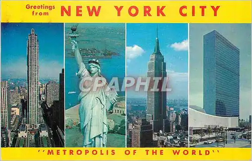 Moderne Karte New York City Metropolis of the world