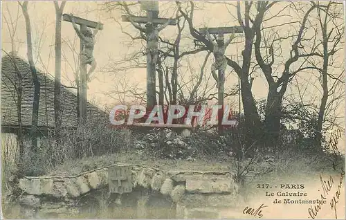 Ansichtskarte AK Paris Le Calvaire de Montmartre