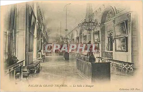 Cartes postales Palais du Grand Trianon La Salle a Manger