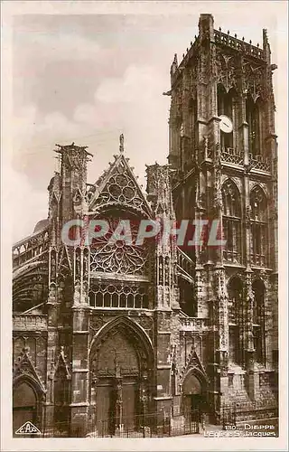 Ansichtskarte AK Dieppe L Eglise St Jacques