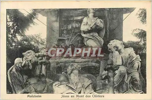 Cartes postales Molsheim Jesus au Mont des Oliviers