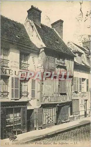 Cartes postales Compiegne Vieille Maison Rue Solferino