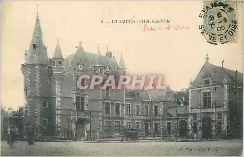 Cartes postales Etampes L Hotel de Ville