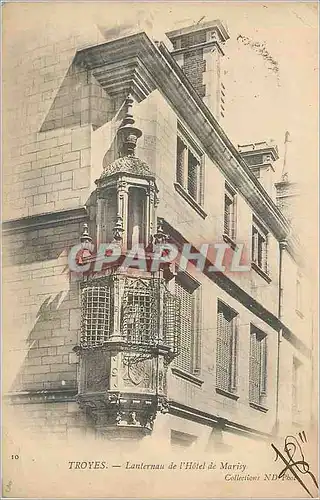 Cartes postales Troyes Lanternau de l Hotel de Marisy