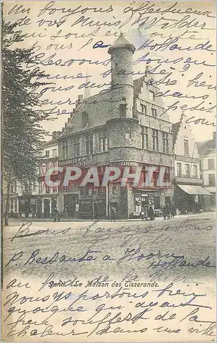 Cartes postales Gand La Maison des Cisserands