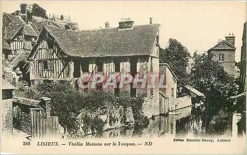 Cartes postales Lisieux Vieilles Maisons sur la Touques