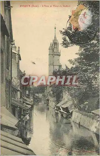 Cartes postales Euvrex Eure L Iton et Tour de Beffroi