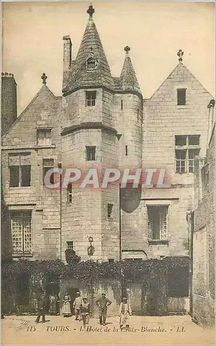 Cartes postales Tours L Hotel de la Croix Blanche