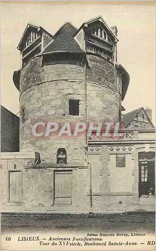 Cartes postales Lisieux Ancienes Fortifications