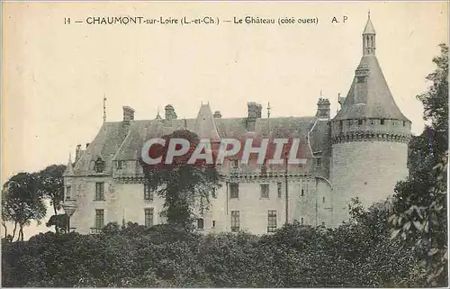 Ansichtskarte AK Chaumont sur Loire L et Ch Le Chateau cote Oust