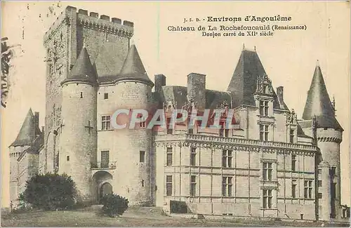 Ansichtskarte AK Environs d Angouleme Chateau de la Rochefoucauld