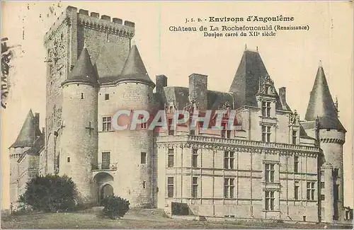 Cartes postales Environs d Angouleme Chateau de la Rochefoucauld