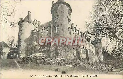 Cartes postales Beaupreau M et L Le Chateau Vue d ensemble