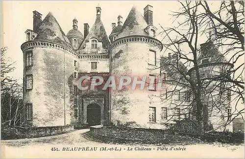 Ansichtskarte AK Beaupreau M et L Le Chateau Porte d Entree