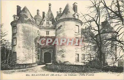 Cartes postales Beaupreau M et L Le Chateau Porte d Entree