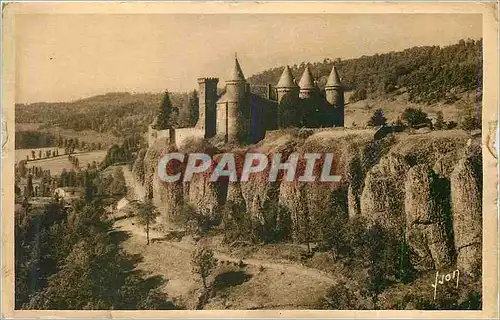 Ansichtskarte AK Environs de Saint Flour Cantal Le pittoresque chateau du Saillans