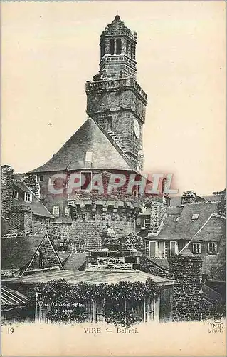Cartes postales Vire Beffroi