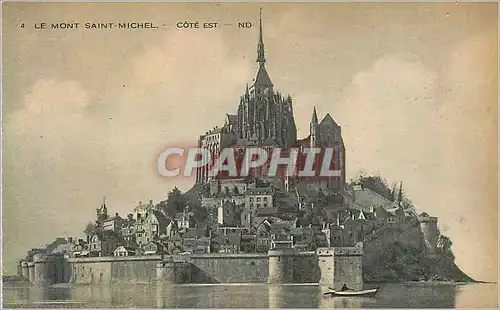 Ansichtskarte AK Le Mont Saint Michel Cote Est