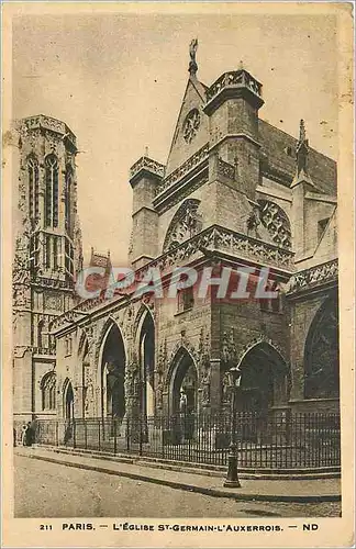 Cartes postales Paris L Eglise St Germain L Auxerrois