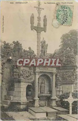 Cartes postales Guimiliau Le Calvaire cote Nord Ouest