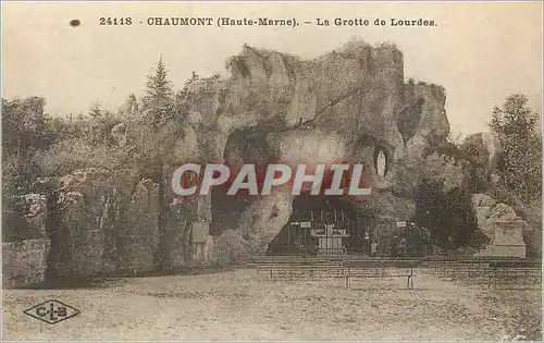 Cartes postales Chaumont Haute Marne La Grotte de Lourdes