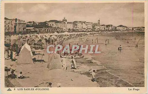 Cartes postales Les Sables d Olonne La Plage