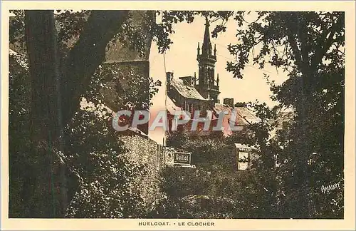 Cartes postales Huelgoat Le Clocher