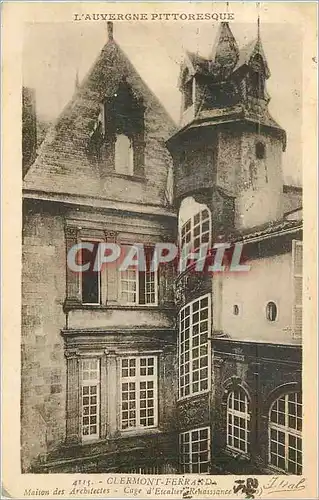 Cartes postales Clermont Ferrand Maissons des Architects