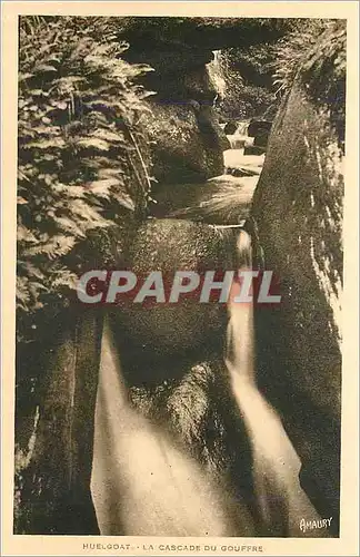 Cartes postales Huelgoat La Cascade du Gouffre