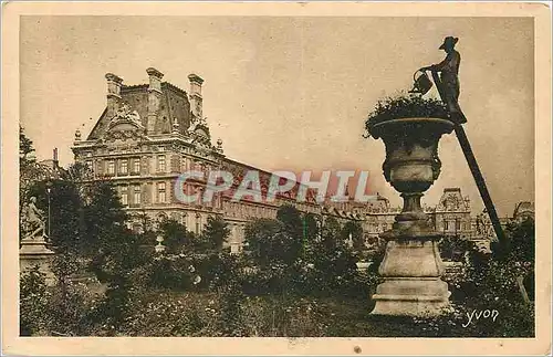 Ansichtskarte AK Paris Le Pavillon de Marsan au Jardin des Tuileries