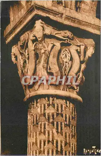 Cartes postales Poitiers Eglise Saint Radegonde Chapiteau du Choeur