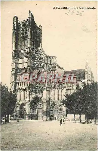 Cartes postales Auxerre La Cathedrale