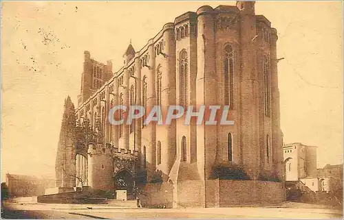 Ansichtskarte AK Albi La Cathedrale L Abside