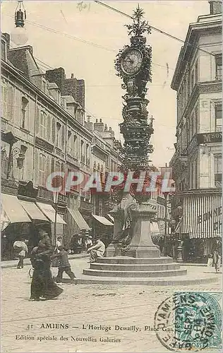 Cartes postales Amiens L Horloge Dewailly