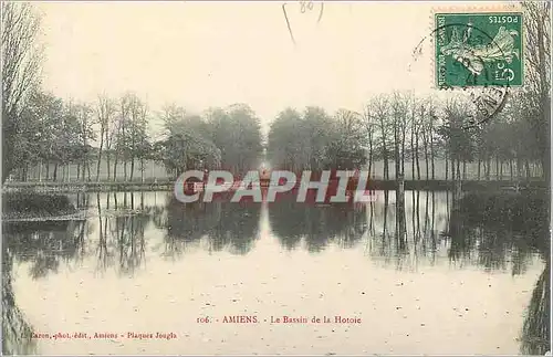 Cartes postales Amiens Le Bassin de la Hotoie