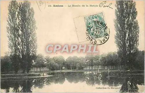 Cartes postales Amiens Le Bassin de la Hotoie