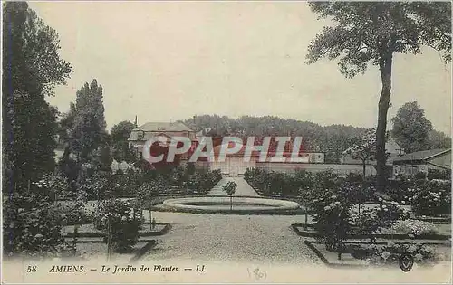 Ansichtskarte AK Amiens Le Jardin des Plantes